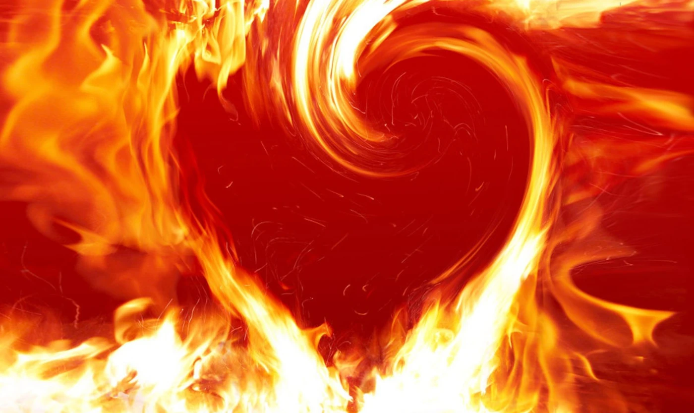 Un fuoco ardente di Amore