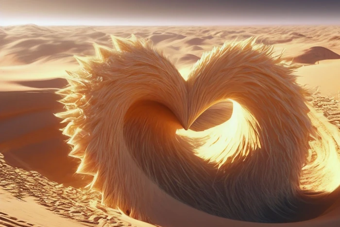 Nel deserto il combattimento del cuore!